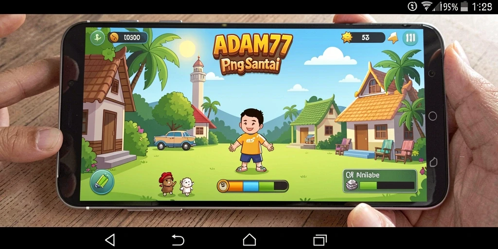 Tangkapan layar gameplay ADAM77 yang menunjukkan momen seru dan menarik.