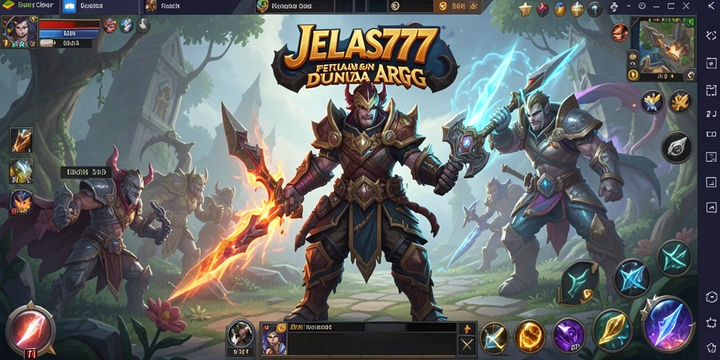 Tampilan gameplay JELAS777 yang menarik dan penuh aksi.