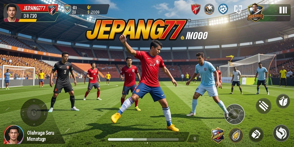 Tampilan dinamis permainan olahraga JEPANG77 yang mendebarkan.