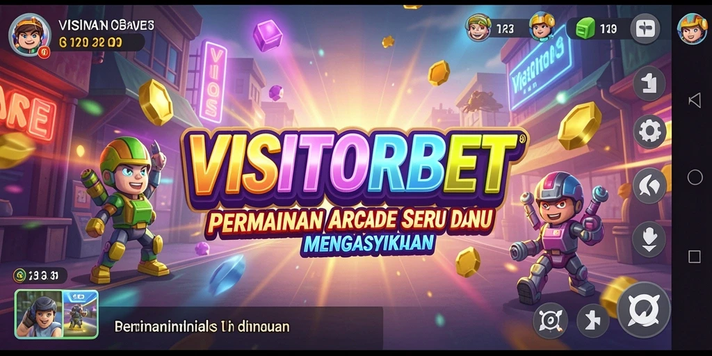 Screenshot menampilkan aksi seru dalam gameplay <strong>VISITORBET</strong>.